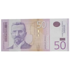 Cédula 50 Dinara - Servia - 2005