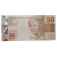 Cédula 50 reais - Brasil - 2010 - Serie KI - FE