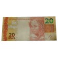 Cédula 20 reais - Brasil - 2010 - Serie JI - FE