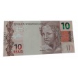 Cédula 10 reais - Brasil - 2010 - Serie IF - FE