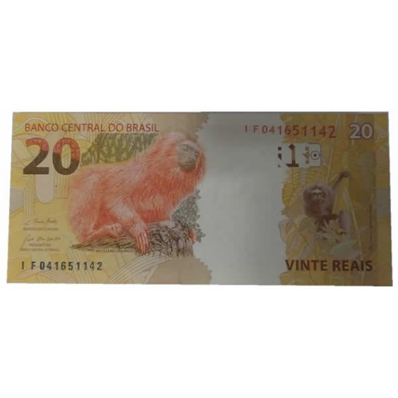 Cédula 20 reais - Brasil - Série IF - FE