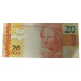 Cédula 20 reais - Brasil - Série HA - FE