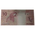 Cédula 10 reais - Brasil - Série GG - FE