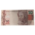 Cédula 10 reais - Brasil - Série HI - FE
