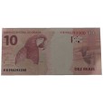 Cédula 10 reais - Brasil - Série HB - FE