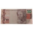 Cédula 10 reais - Brasil - Série HB - FE