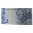 Cédula 2 reais - Brasil - Série EL - FE