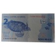 Cédula 2 reais - Brasil - Série CH - FE