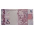 Cédula 5 reais - Brasil - Série KI - FE