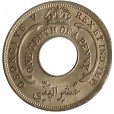Moeda 1/10 penny - Africa Ocidental Britanica - 1926 FC