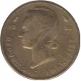 Moeda 5 francos - Africa Ocidental Francesa - 1956