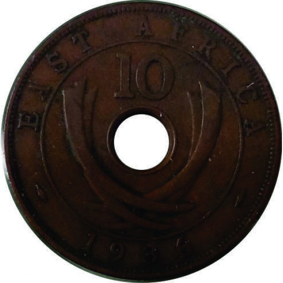 Moeda 10 centavos - Africa Ocidental - 1936