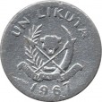 Moeda 1 likta - Congo RDC - 1967