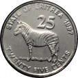 Moeda 25 centavos - Eritreia - 1991