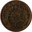 Moeda 1 escudo - Moçambique - 1968