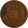 Moeda 1 escudo - Moçambique - 1957