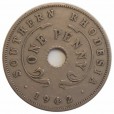 Moeda 1 penny - rodesia do sul - 1942