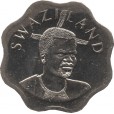 Moeda 10 cents - Suazilândia - 1998