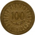 100 Millimes - Tunísia - 1960