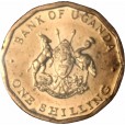 Moeda 1 shilling - Uganda - 1987