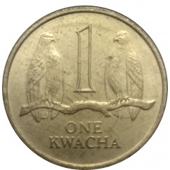 Moeda 1 Kwacha - Zambia - 1992