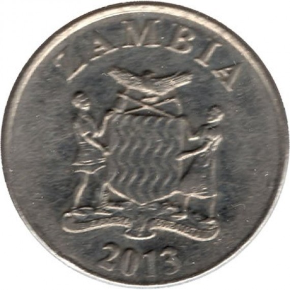 1 Kwacha - Zâmbia - 2013