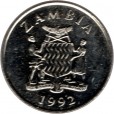 25 Ngwee - Zâmbia - 1992