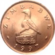 Moeda Zimbabwe 1 centavo de dolar - 1997