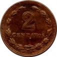Moeda 2 centavos - Argentina - 1945