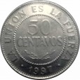 Moeda50 centavos - Bolivia - 1997