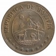 Moeda 50 centavos  - bolivia - 1967