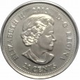 Moeda 25 centavos de dolar - Canada - 2015