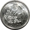Moeda 25 Cêntimos - Canadá - 2000 - Realização