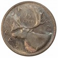 Moeda 25 centavos - Canada - 1978