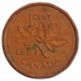 Moeda 1 cêntimo - Canada - 1983