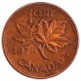 Moeda 1 cêntimo - Canada - 1978