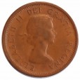 Moeda 1 cêntimo - Canada - 1964