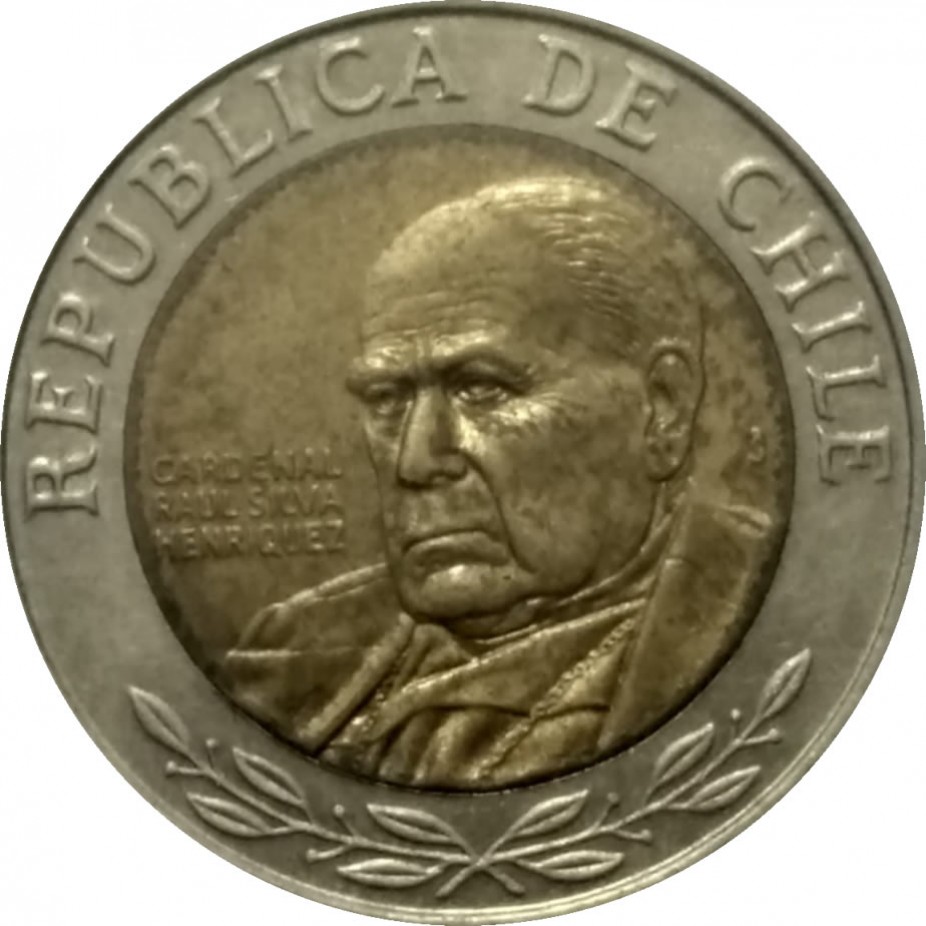 Moeda 500 pesos - Chile - 2003