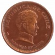 Moeda 20 centavos - Chile - 1943