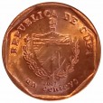 Moeda 1 centavo - Cuba - 2007