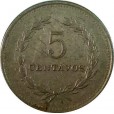 Moeda 5 centavos - El Salvador - 1976