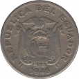 Moeda 20 centavos - Equador - 1946
