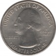 Moeda 0,25 Quarter Dolar - EUA - Gumberland Island 2018-D