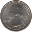 Moeda 0,25 Quarter Dolar - EUA - Gumberland Island 2018-P