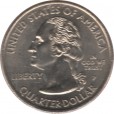 Moeda 0,25 Quarter Dolar - EUA - District of Columbia 2009-P
