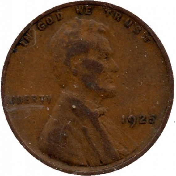 1 Cêntimo - EUA - 1925