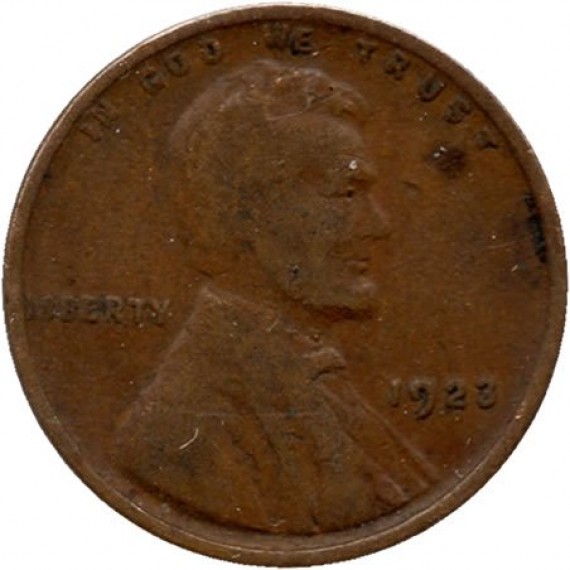 1 Cêntimo - EUA - 1923