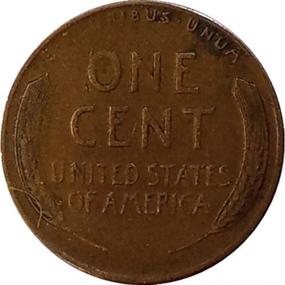 Moeda 1 centimo - EUA - 1947