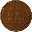 Moeda 1 centimo - EUA - 1944 D