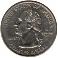 Moeda Quarter Dollar - EUA - 2003 P - Comemorativa